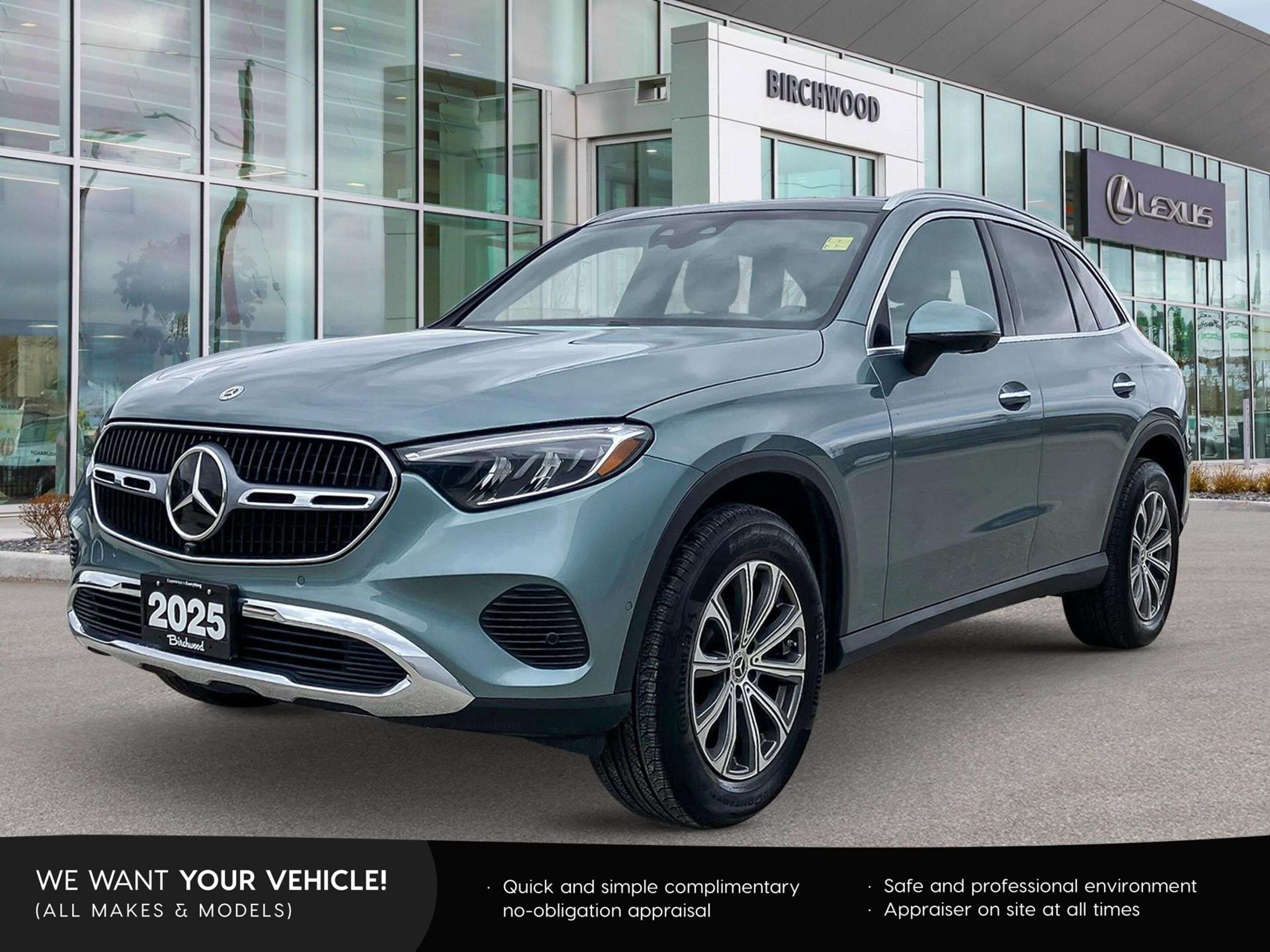 2025 Mercedes-Benz GLC 300 Accident Free | Local Trade in!