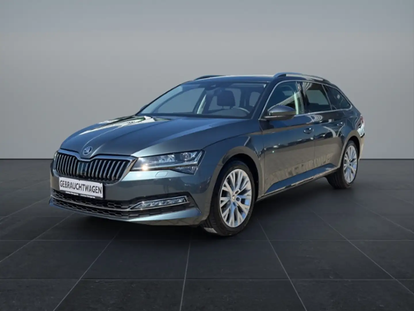 Skoda Superb Combi 2.0TDI Style Matrix/Leder/Canton/DCC Grau - 2