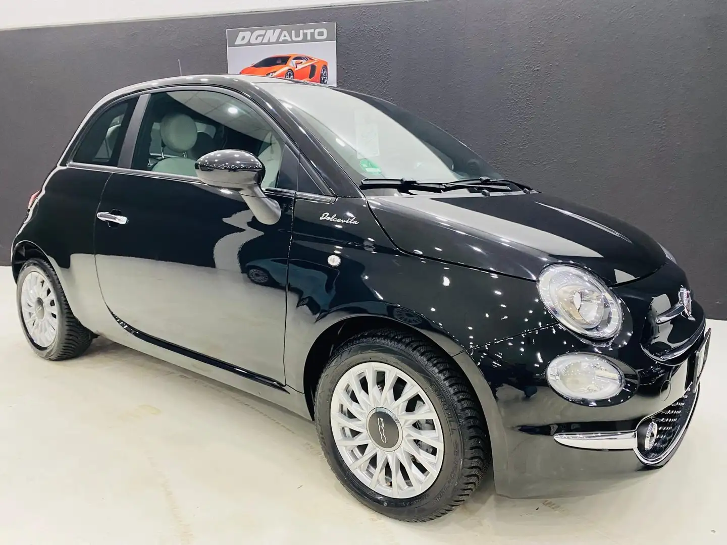 Fiat 500 500 1.0 hybrid Dolcevita 70cv Navy CarPlay Nero - 2