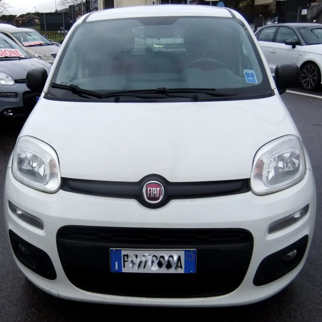 Fiat Panda Panda 1.3 mjt 16v Easy s VAN Bianco - 2