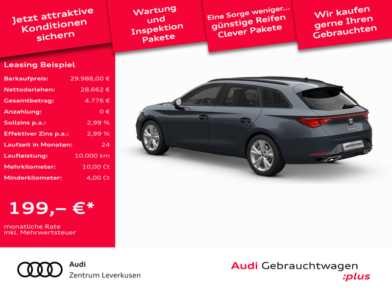 SEAT Leon Sportstourer eTSI FR DSG ACC NAVI KAM — photo 2