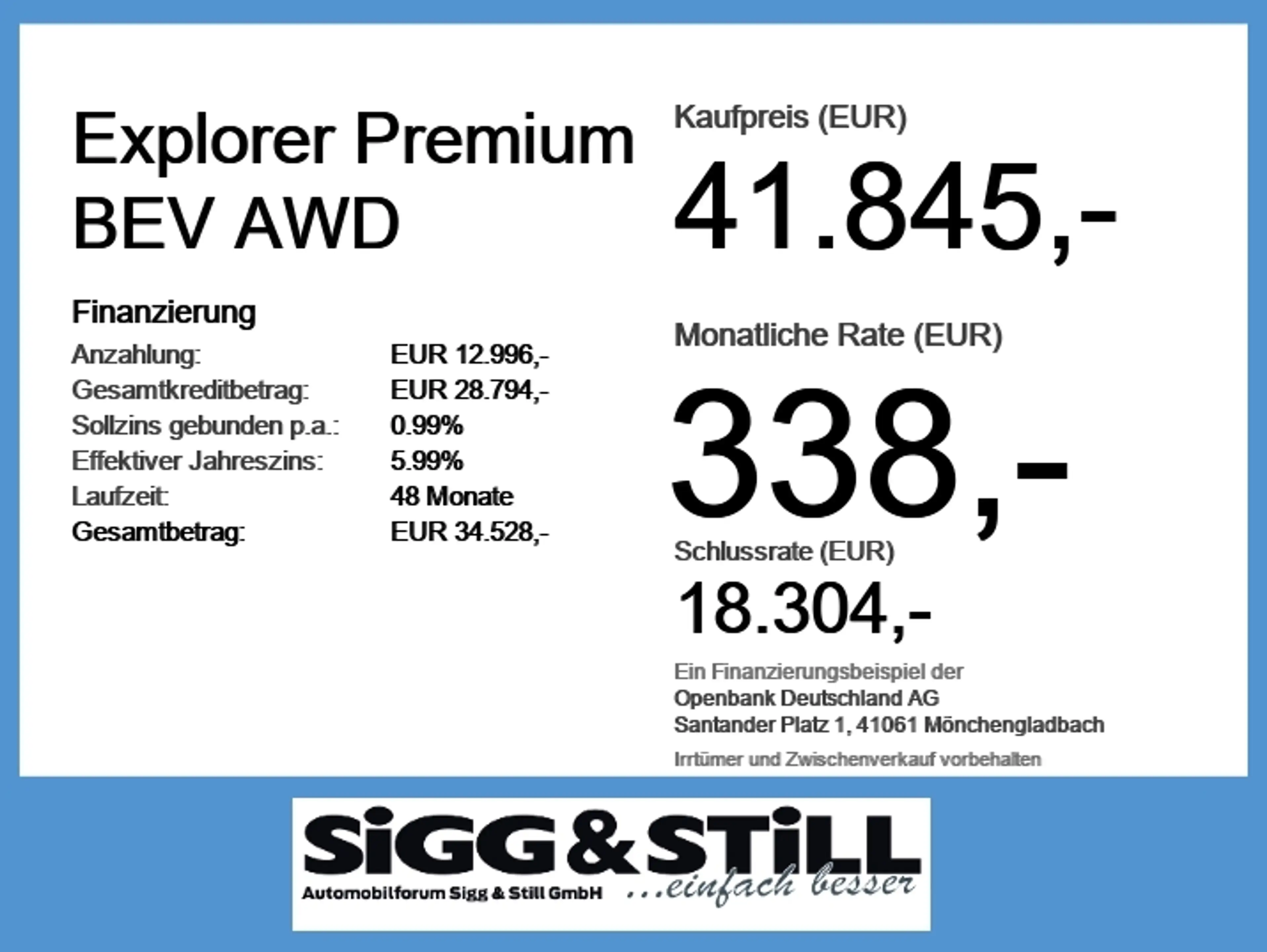 Ford Explorer Premium BEV AWD NAVI*360°*EL-KLAPPE*B&O — photo 6