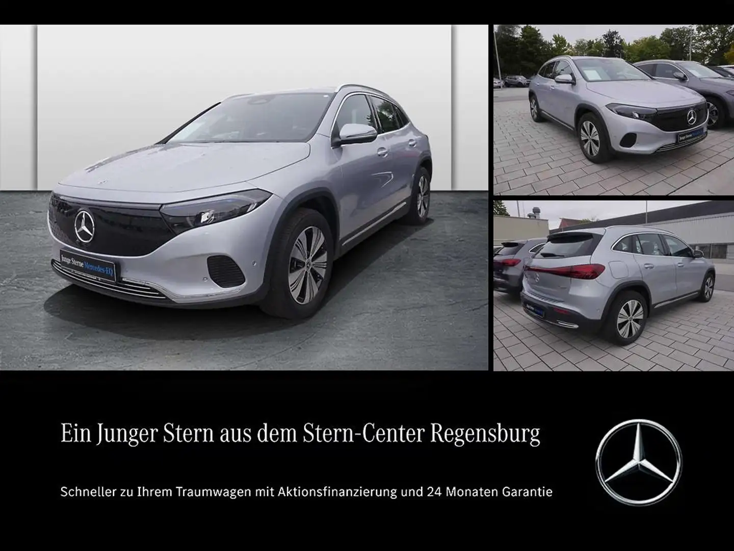 Mercedes-Benz EQA 4M Progressive+Memory+360°+DISTRONIC+LED Silber - 1