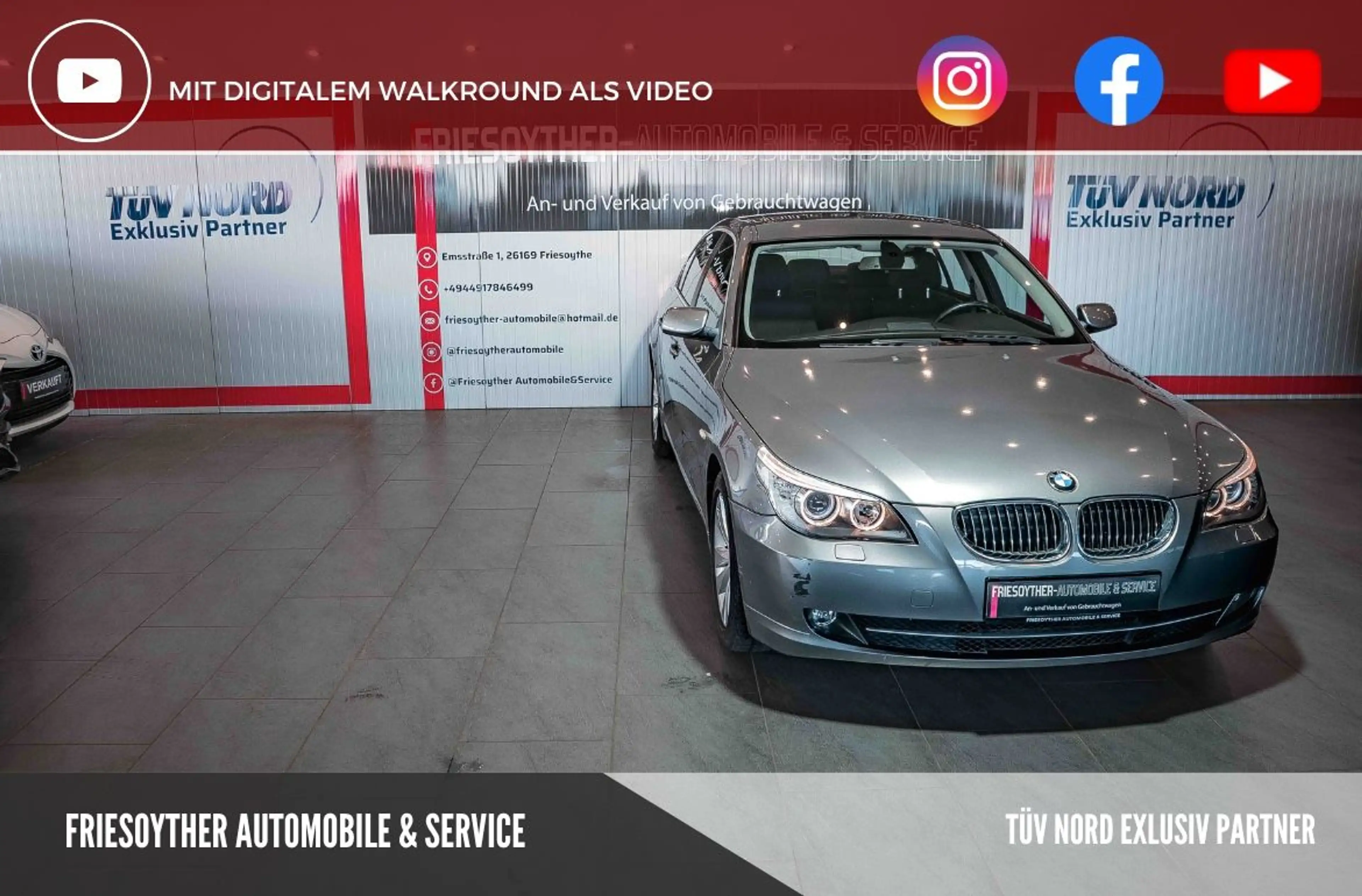 BMW 523 i Limousine Xenon Navi AHK Tempomat Klimaauto