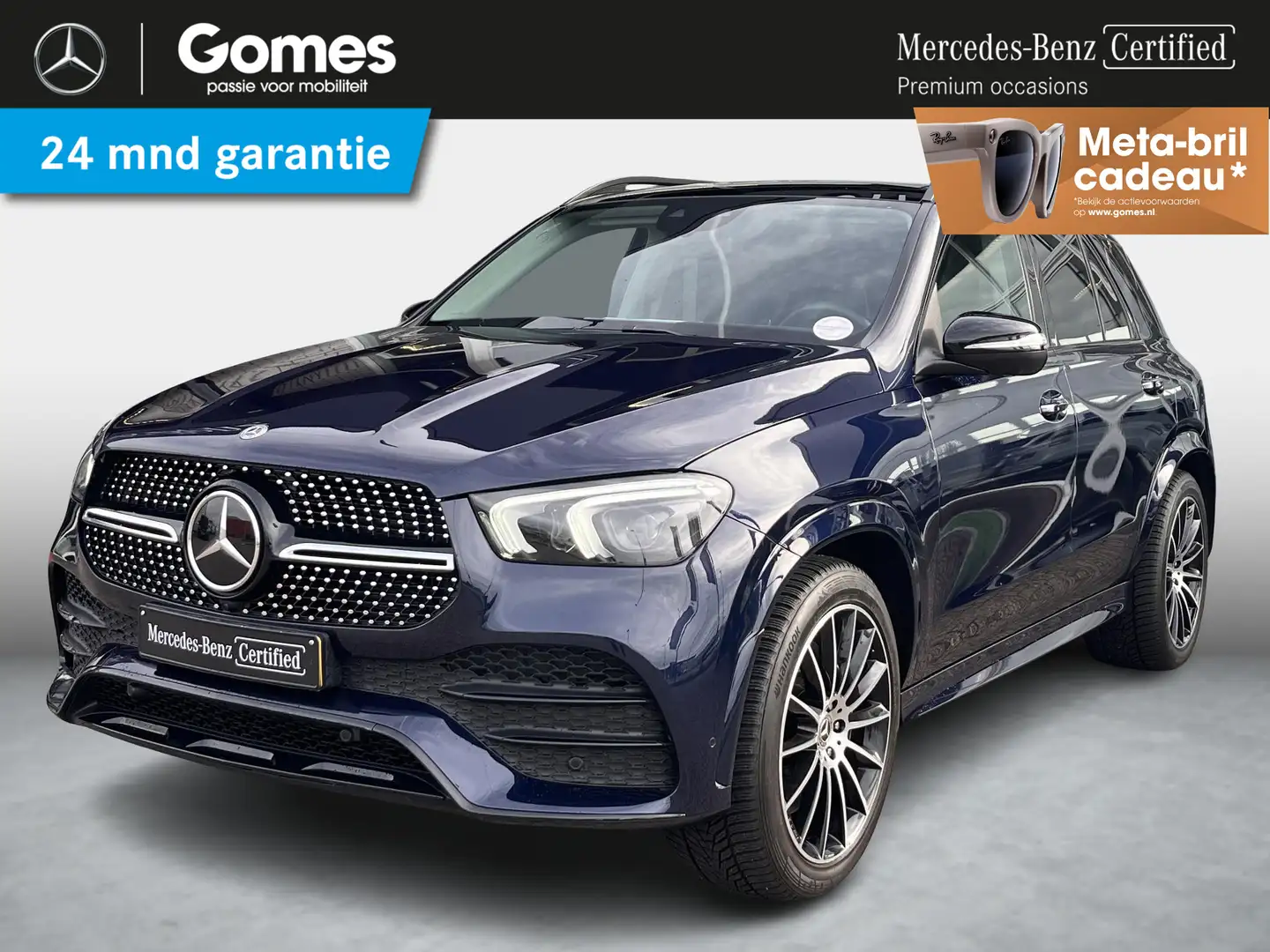 Mercedes-Benz GLE 350 e 4MATIC Premium Plus Bleu - 1
