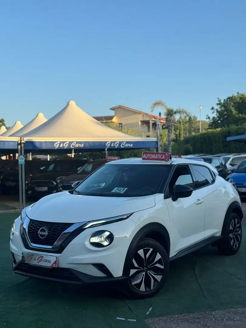 Nissan Juke 1.0 dig-t Business 114cv dct Bianco - 1