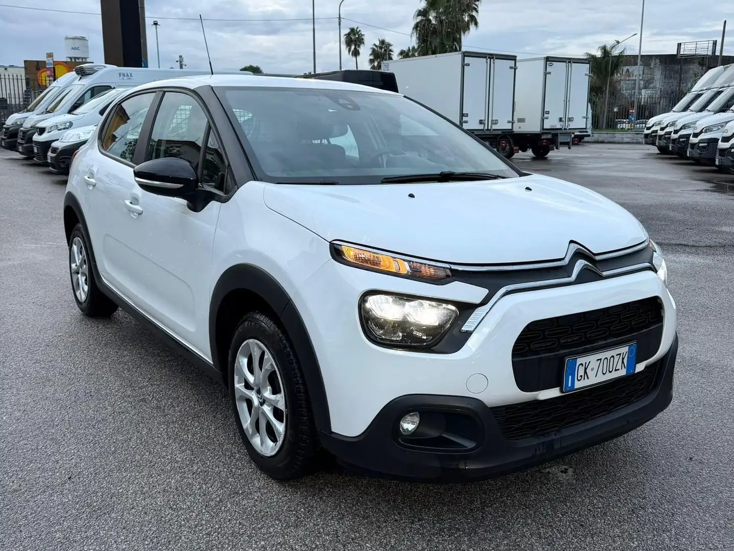 Citroen C3 1.5Hdi 100cv AUTOCARRO 2 POSTI ANNO 2022 Bianco - 1