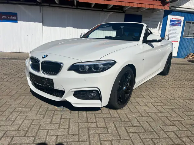 BMW 218 i Cabrio M-Sport, Leder u.v.m., HU neu, Top-Zust.