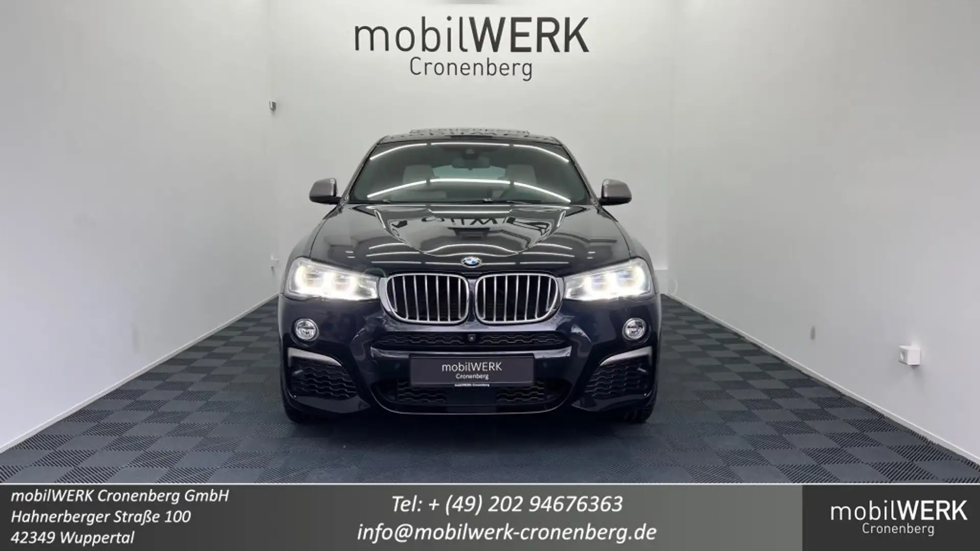 BMW X4 M40i HUD adap.LED Schiebed. AHK H K Surr.View Schwarz - 2