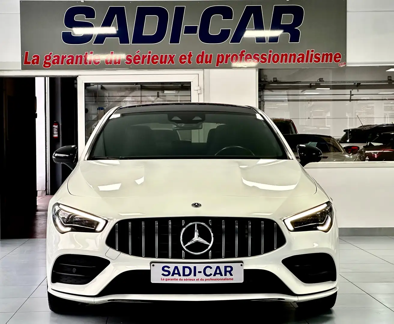 Mercedes-Benz CLA 200 d 150cv - AMG LINE EDITION - FULL OPTIONS Blanc - 2