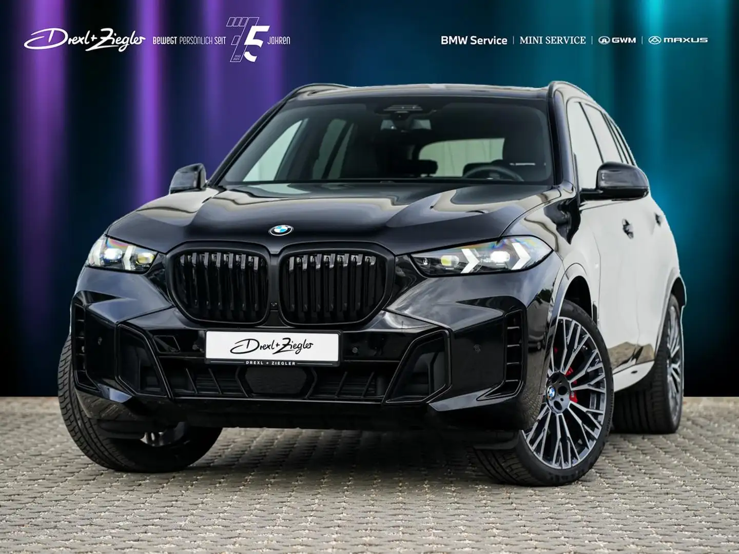 BMW X5 xDrive30d M Sport PRO ACC AHK PanoDach 360° Černá - 1