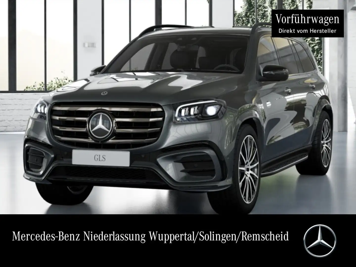 Mercedes-Benz GLS 450 d 4M AMG+NIGHT+PANO+360+AHK+MULTIBEAM+HUD Grau - 1