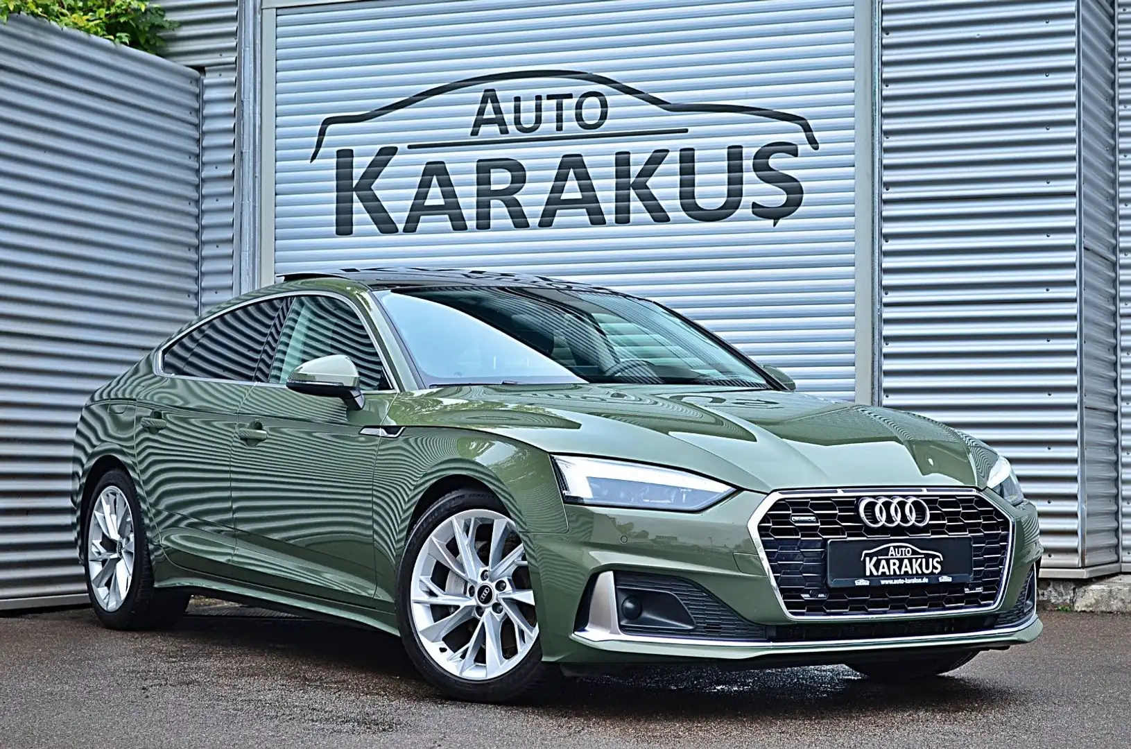 Audi A5 SB 40 TDI quattro advanced VIRTUAL/PANO/MATRI Grün - 1