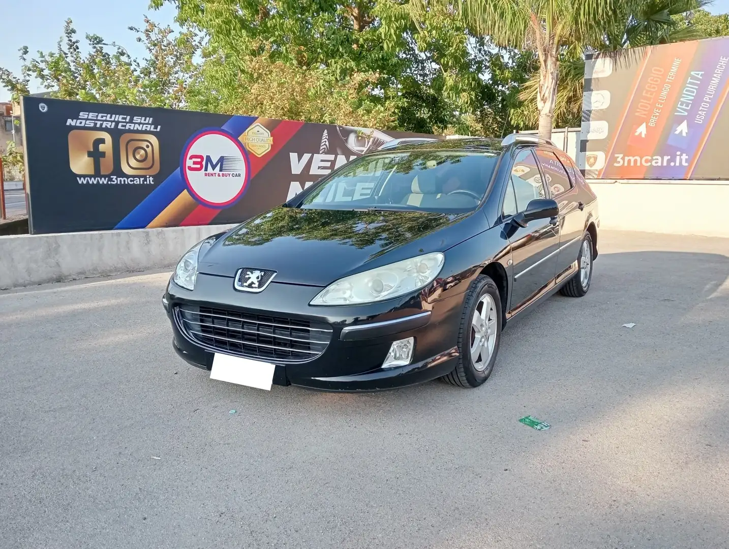 Peugeot 407 407 2004 SW SW 2.0 hdi 16v Feline fap Nero - 1