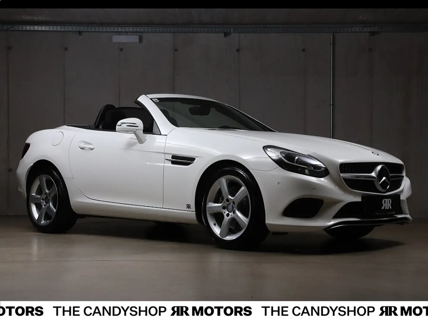 Mercedes-Benz SLC 300 Aut. *Ö_Auto*Erstbesitz*Servicegepflegt* Erstlack* Blanc - 1