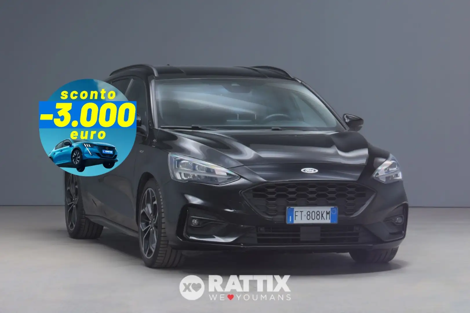 Ford Focus SW 2.0 Ecoblue 150CV ST-Line Auto Noir - 1