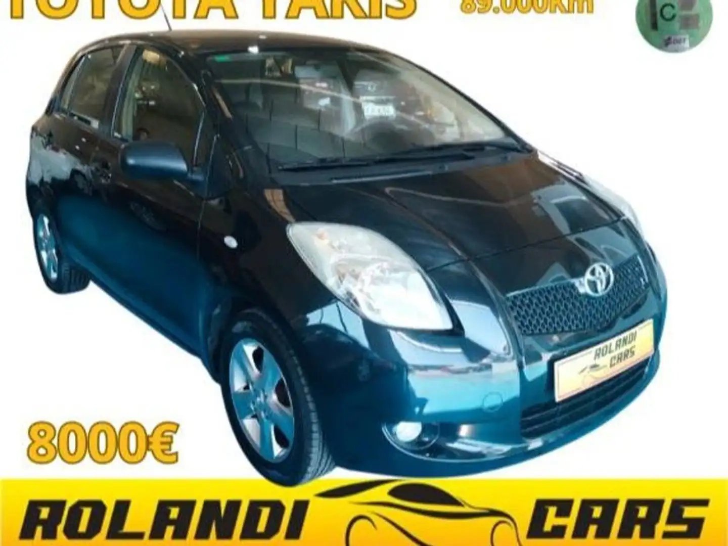 Toyota Yaris 1.3 Active Negro - 1