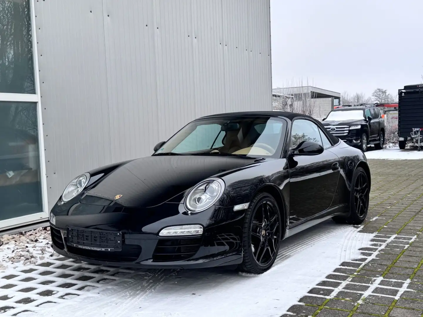 Porsche 997 Cabrio Sport AGA, Chrono, Sitze Deutsch Schwarz - 1