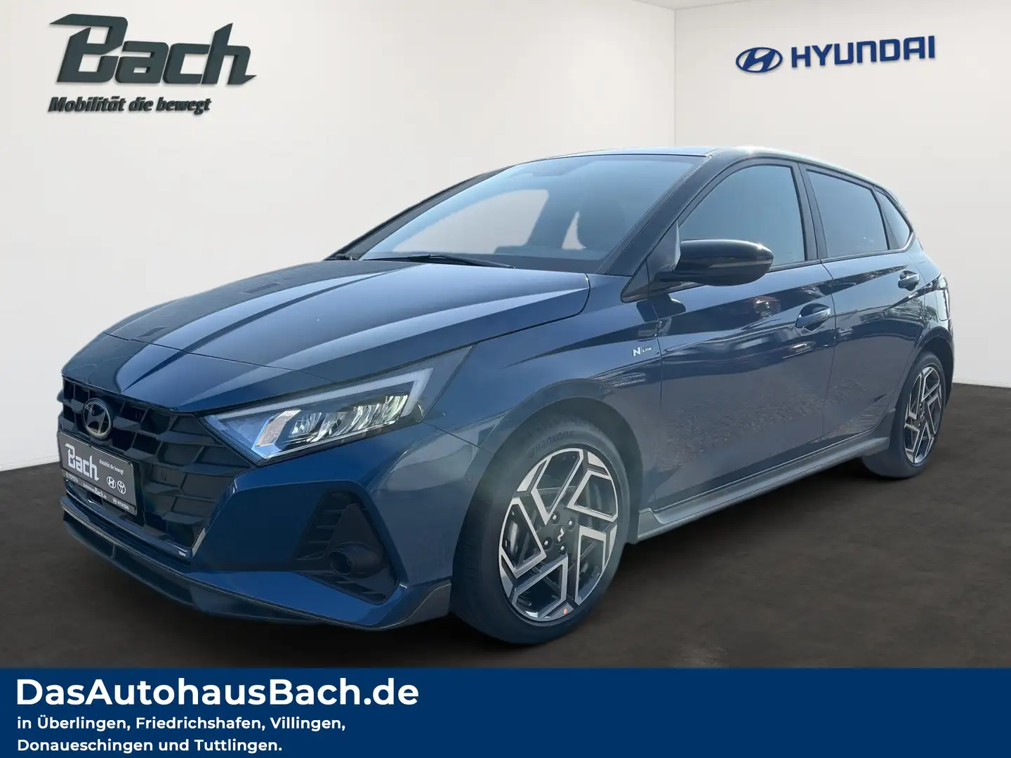 Hyundai i20 1.0L N-Line mit Assistenz- und Smart-Paket Blau - 1