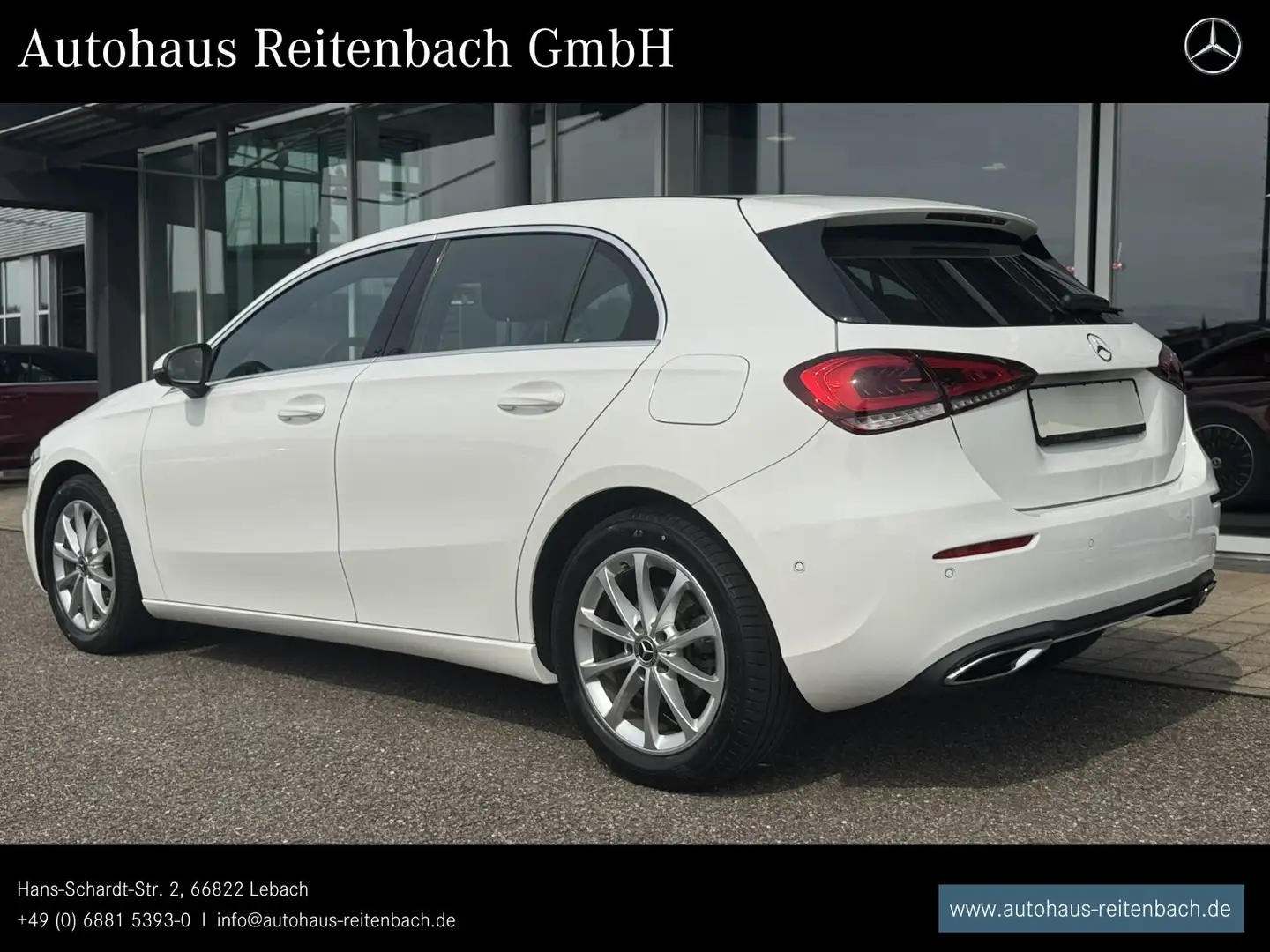 Mercedes-Benz A 200 A200 PROGESSIVE+AHK+MULTIBE WIDE+SITZHZ+AMBIENTE Blanc - 2