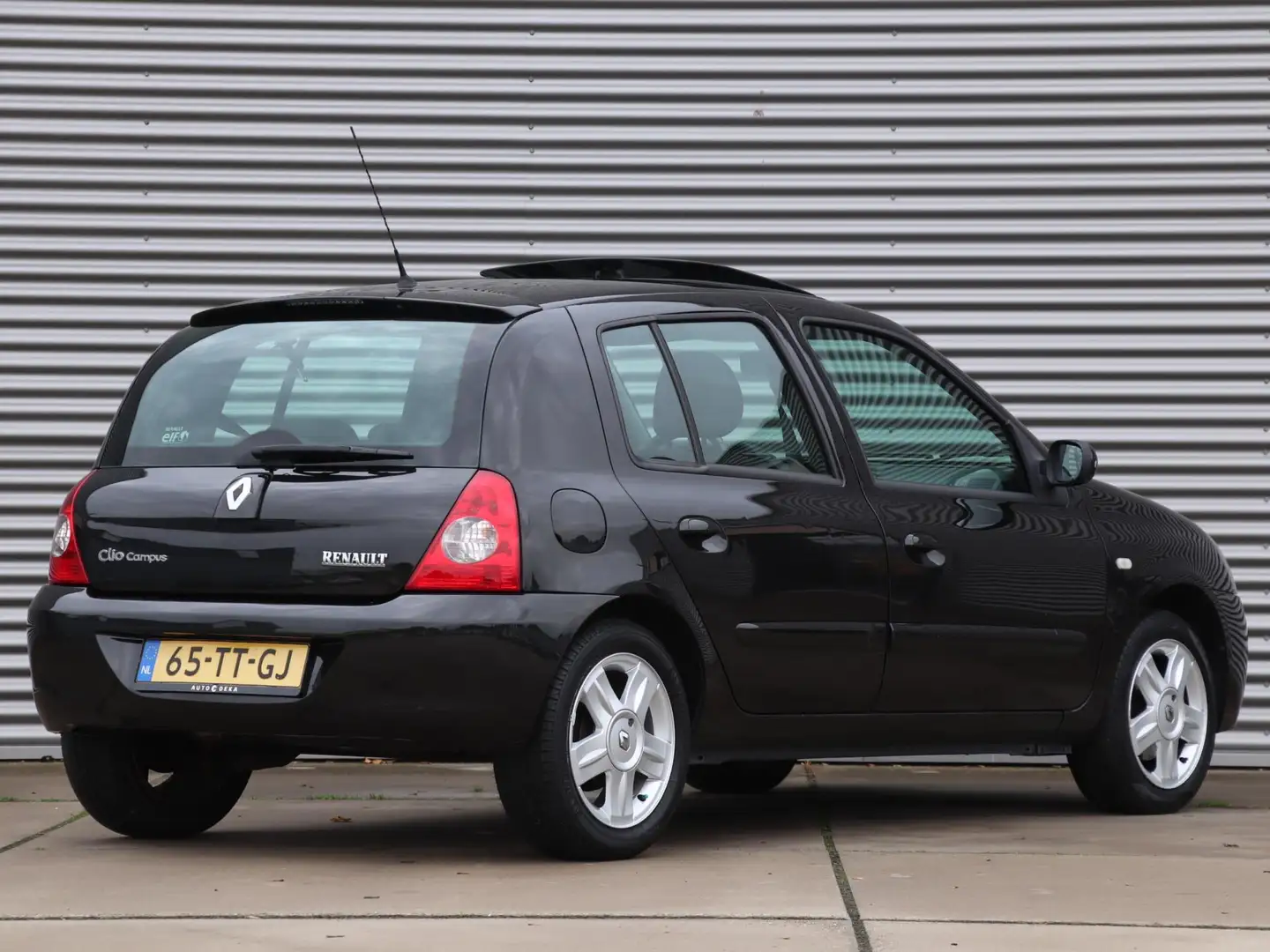 Renault Clio 1.2-16V Campus *1e Eigenaar*Airco* Zwart - 2