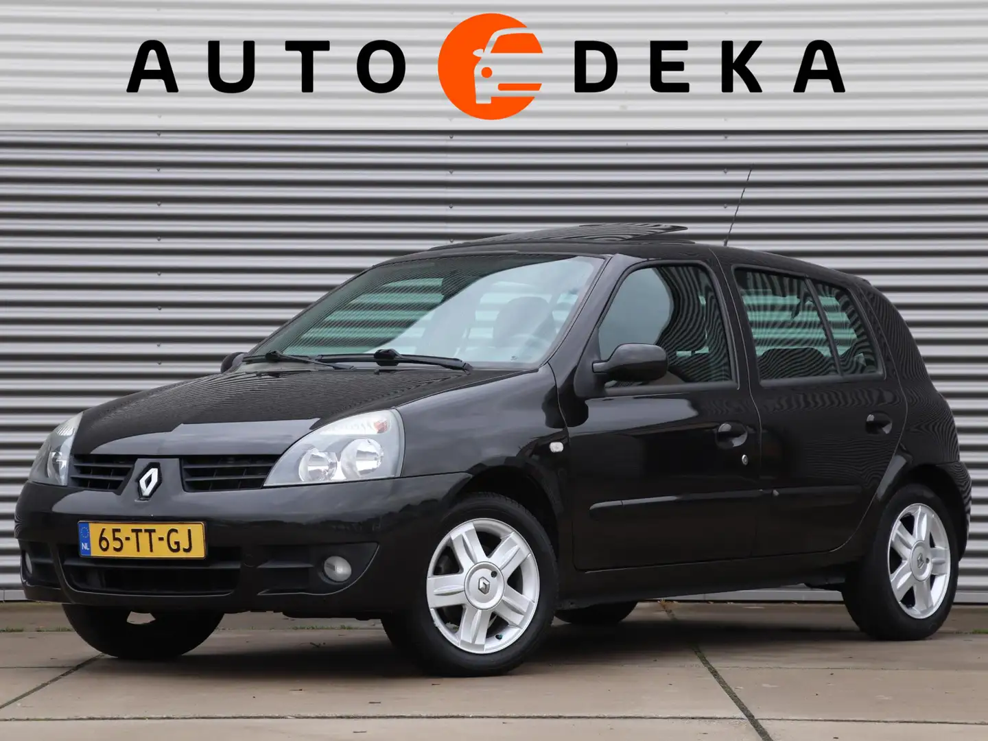 Renault Clio 1.2-16V Campus *1e Eigenaar*Airco* Zwart - 1