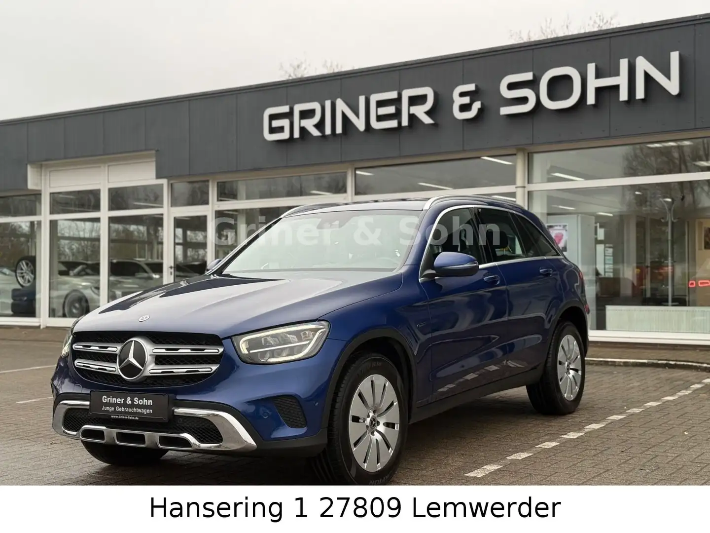 Mercedes-Benz GLC 300 de 4Matic,Anhängerkupplung,R-Kamera.3,99% Azul - 1