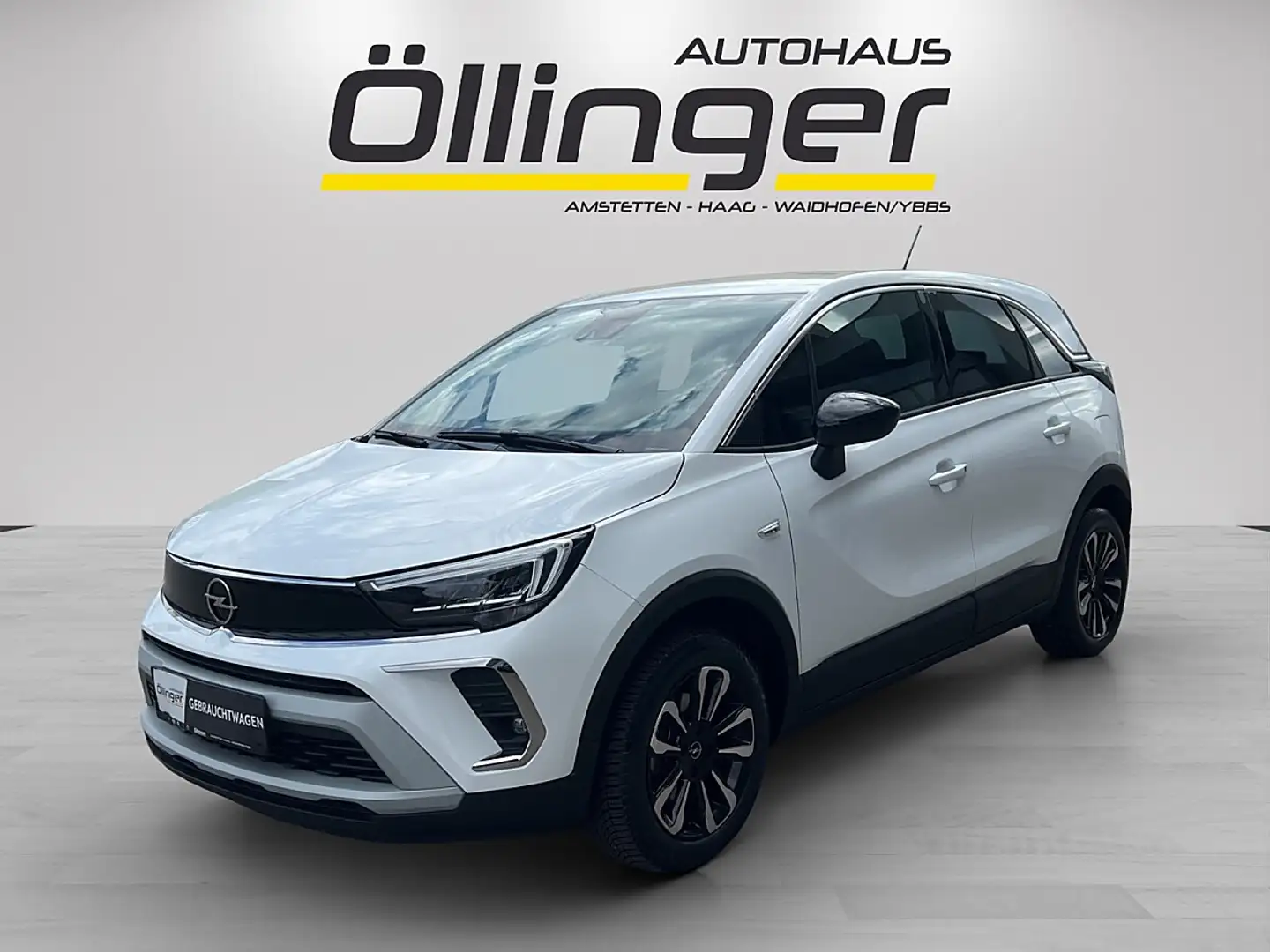 Opel Crossland X 1,2 Turbo Direct Injection Elegance Aut. Weiß - 1