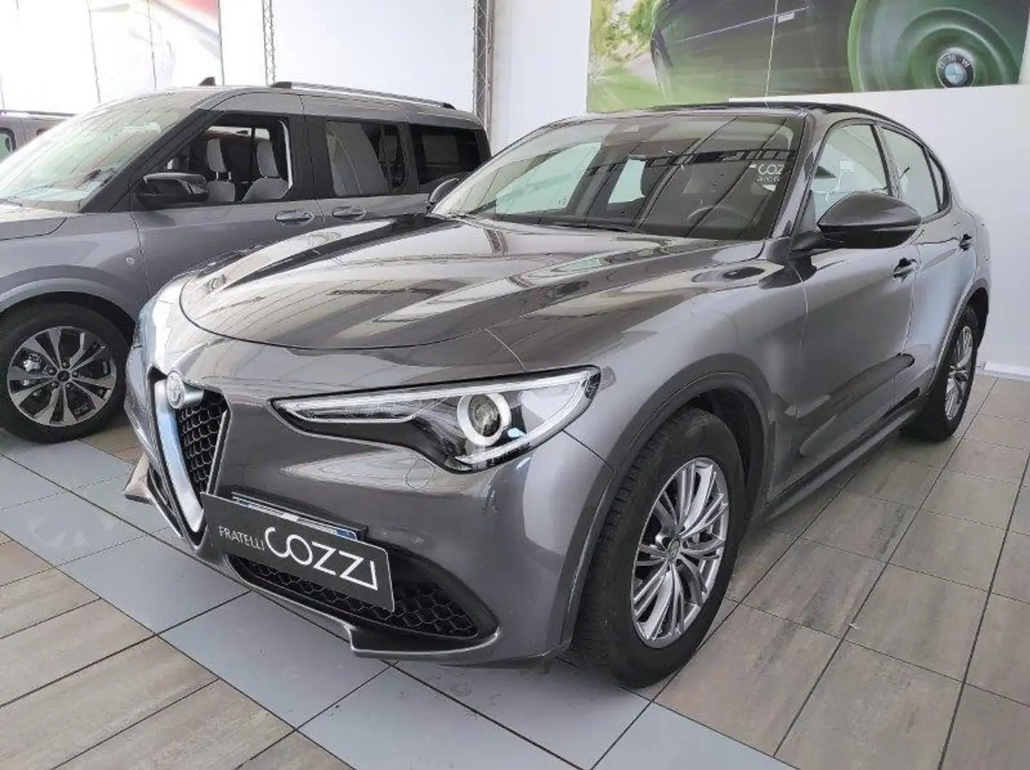 Alfa Romeo Stelvio - Stelvio 2.2 Turbodiesel 190 CV AT8 RWD Business Grigio - 2