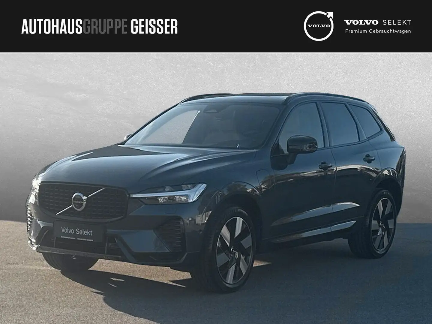 Volvo XC60 T6 AWD Recharge Plus Dark AHK ACC BLIS Blau - 1