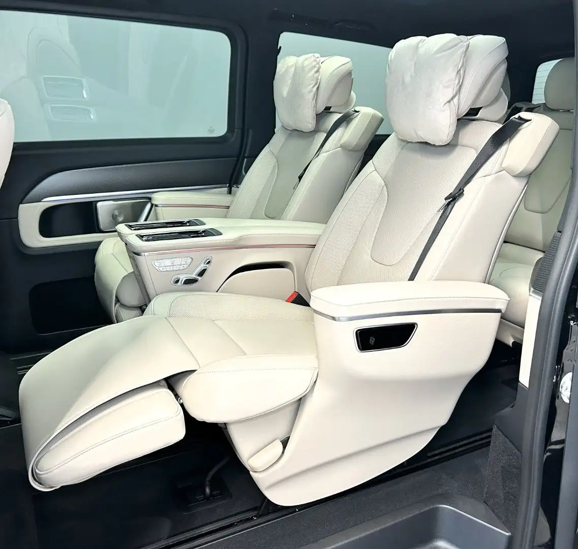 Mercedes-Benz V 300 d EXCLUSIVE 4MATIC lang Luxussitze°AIRMATIC Zwart - 1