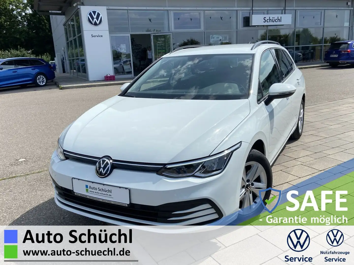 Volkswagen Golf Variant 2.0 TDI DSG LIFE NAVI+LED+APP-CONNE Weiß - 1