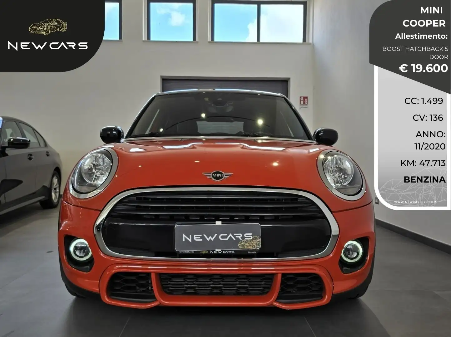 MINI Cooper Mini 5p 1.5 Cooper Boost auto Arancione - 1