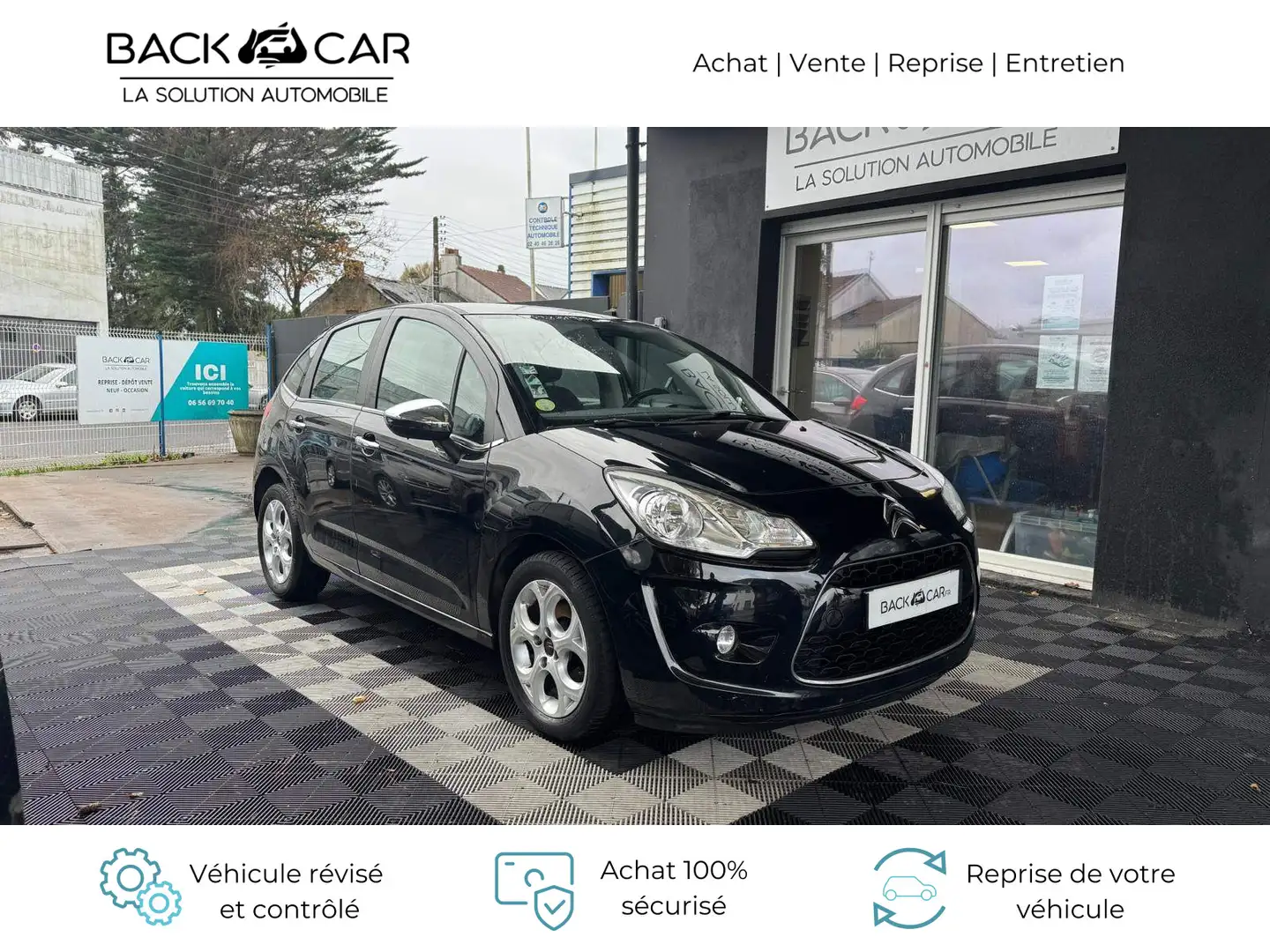Citroen C3 HDi 70 Music Touch Noir - 1