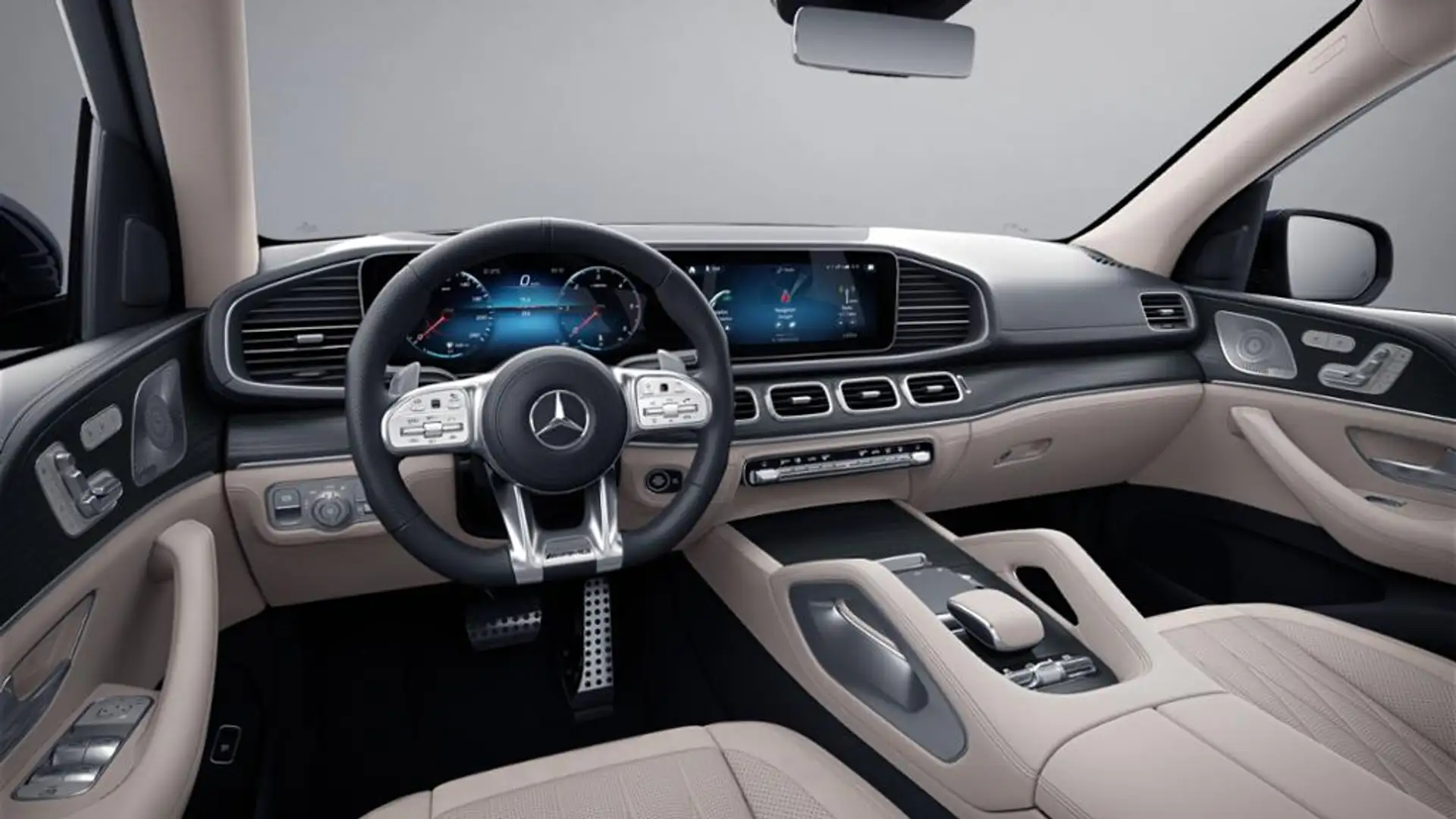 Mercedes-Benz GLS 63 AMG 4M+ MULTIBEAM/Sthz/AHK/PerfAGA/TrackP Blau - 2