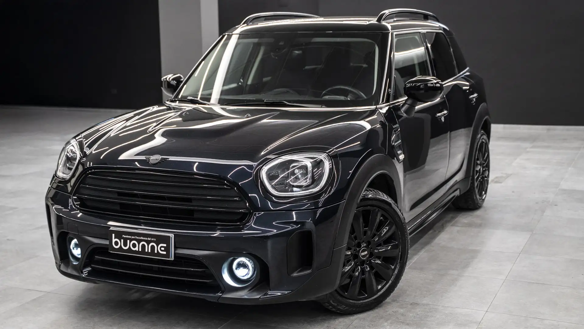 MINI Cooper D Countryman 2.0 150CV HYPE AUTO NAVI CAM PACKLUCI KM CERT ITA Albastru - 1