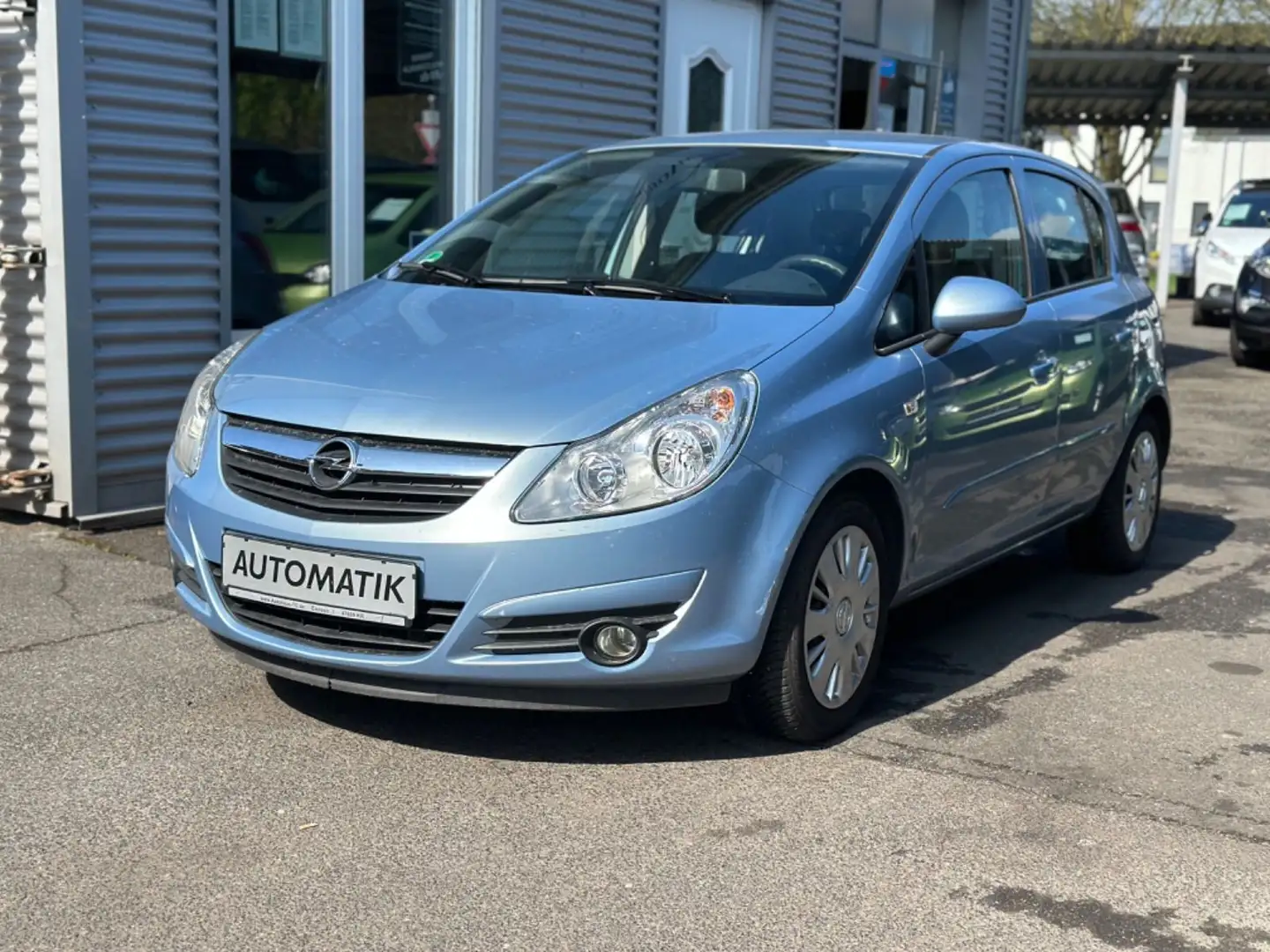 Opel Corsa D AUTOMATIK+WENIG KILOMETER Blau - 2