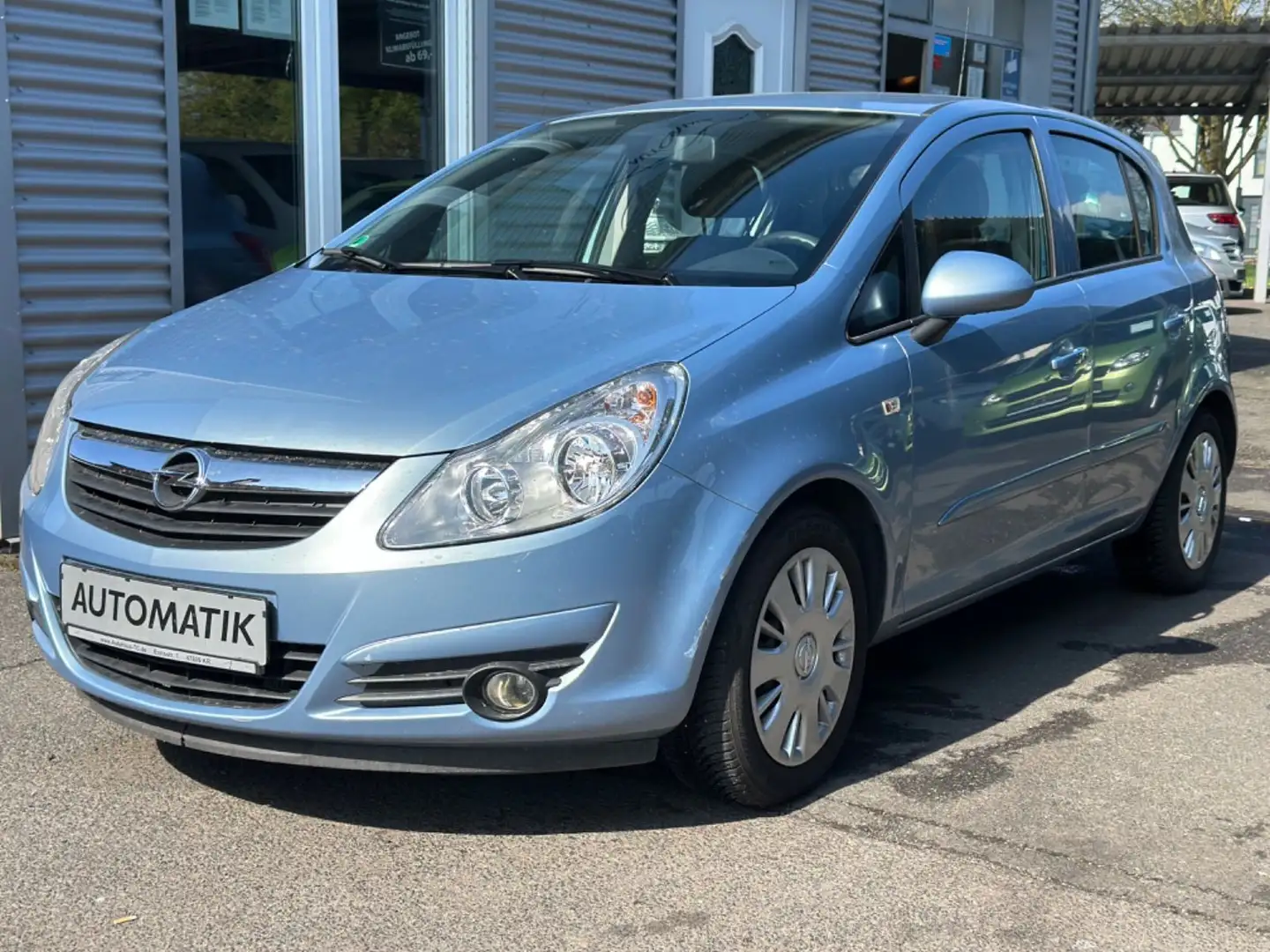 Opel Corsa D AUTOMATIK+WENIG KILOMETER Blau - 1