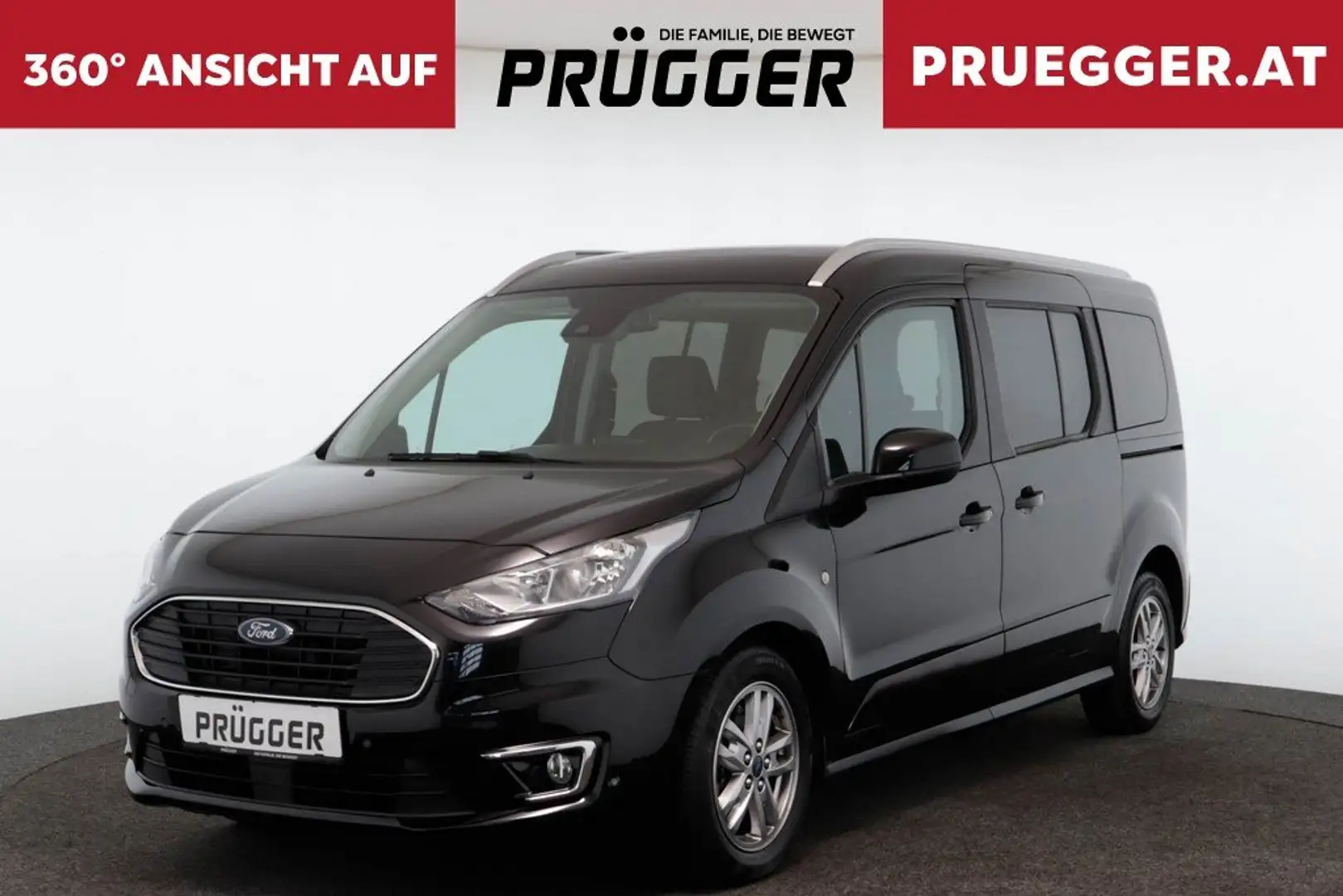 Ford Grand Tourneo Connect Titanium 1,5 TDCi L1 Autom N Noir - 1