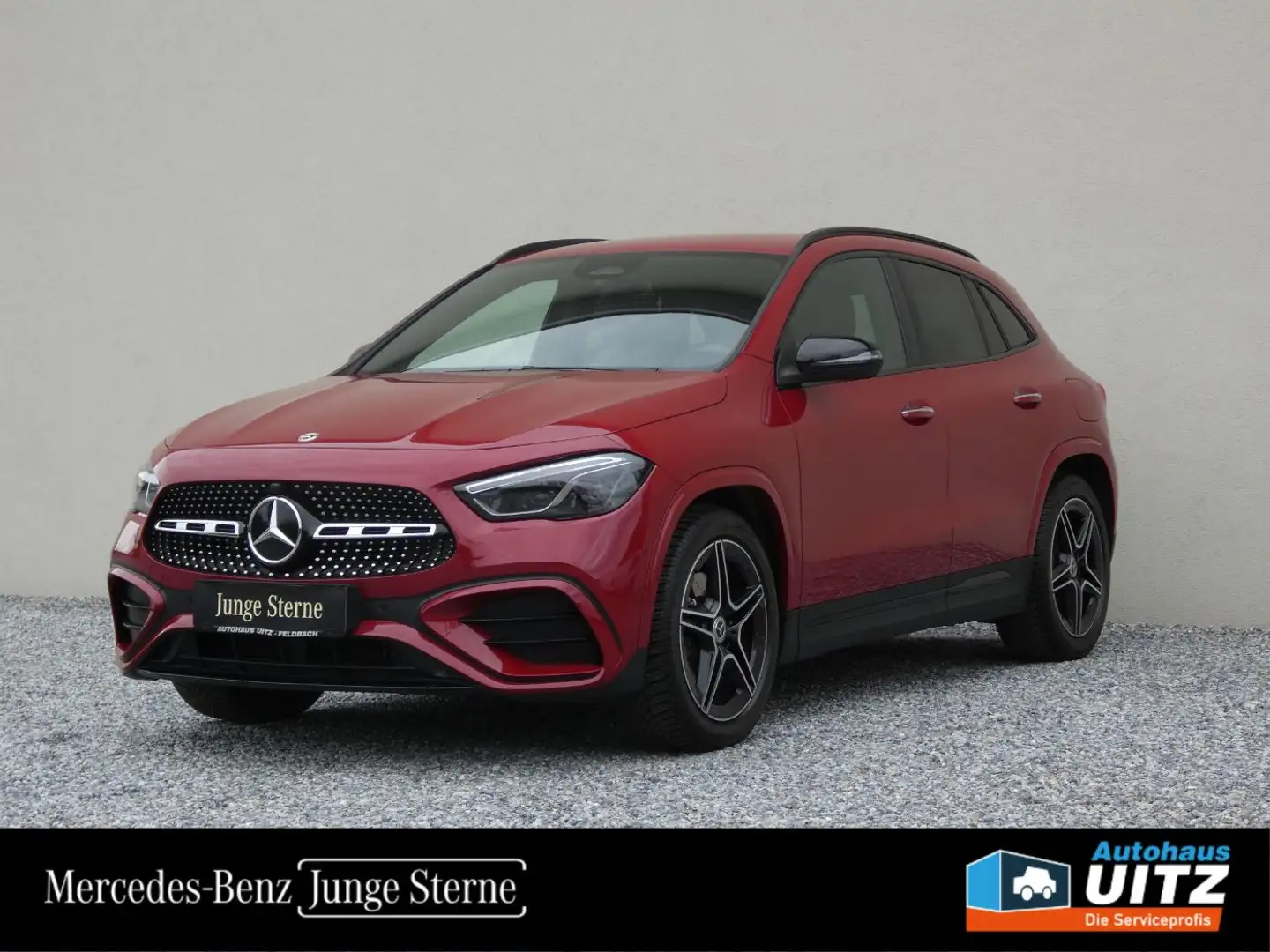 Mercedes-Benz GLA 180 AMG +AHK+MBeam+KeyGo+Winter+SHZ++ Rot - 1