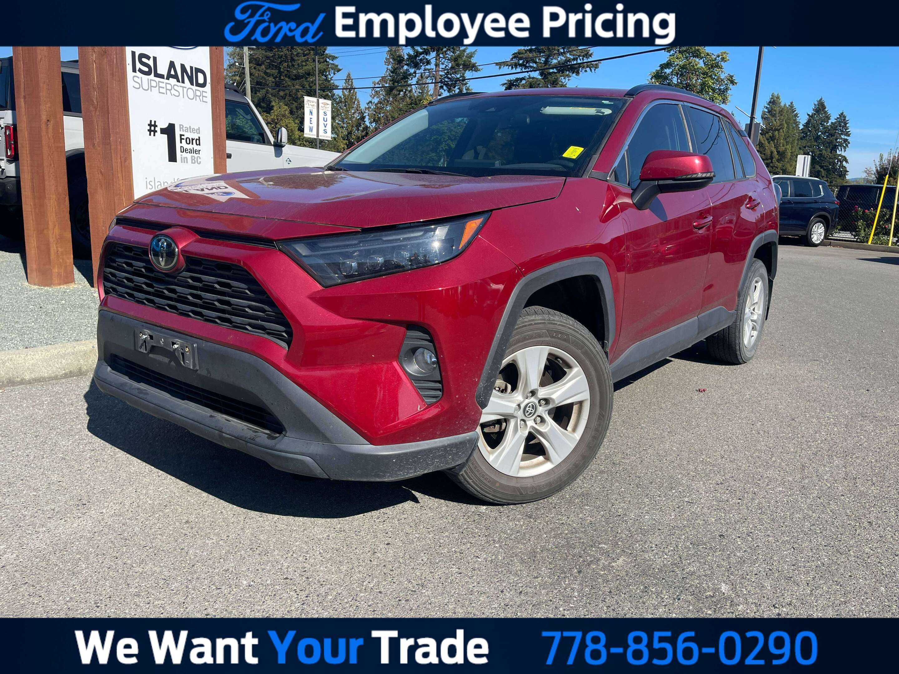 Red 2020 Toyota RAV4 SUV / Crossover All-Wheel Drive Automatic