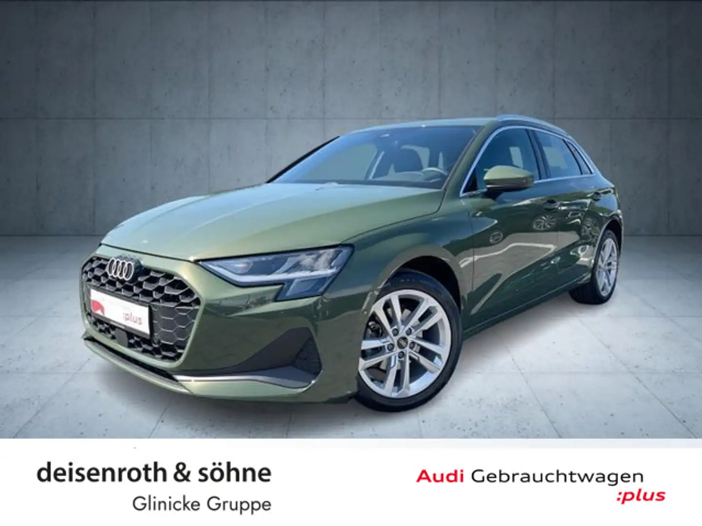 Audi A3 35 TFSI Nav/SHZ/PBox/ASI/sound/LED/ Grün - 1