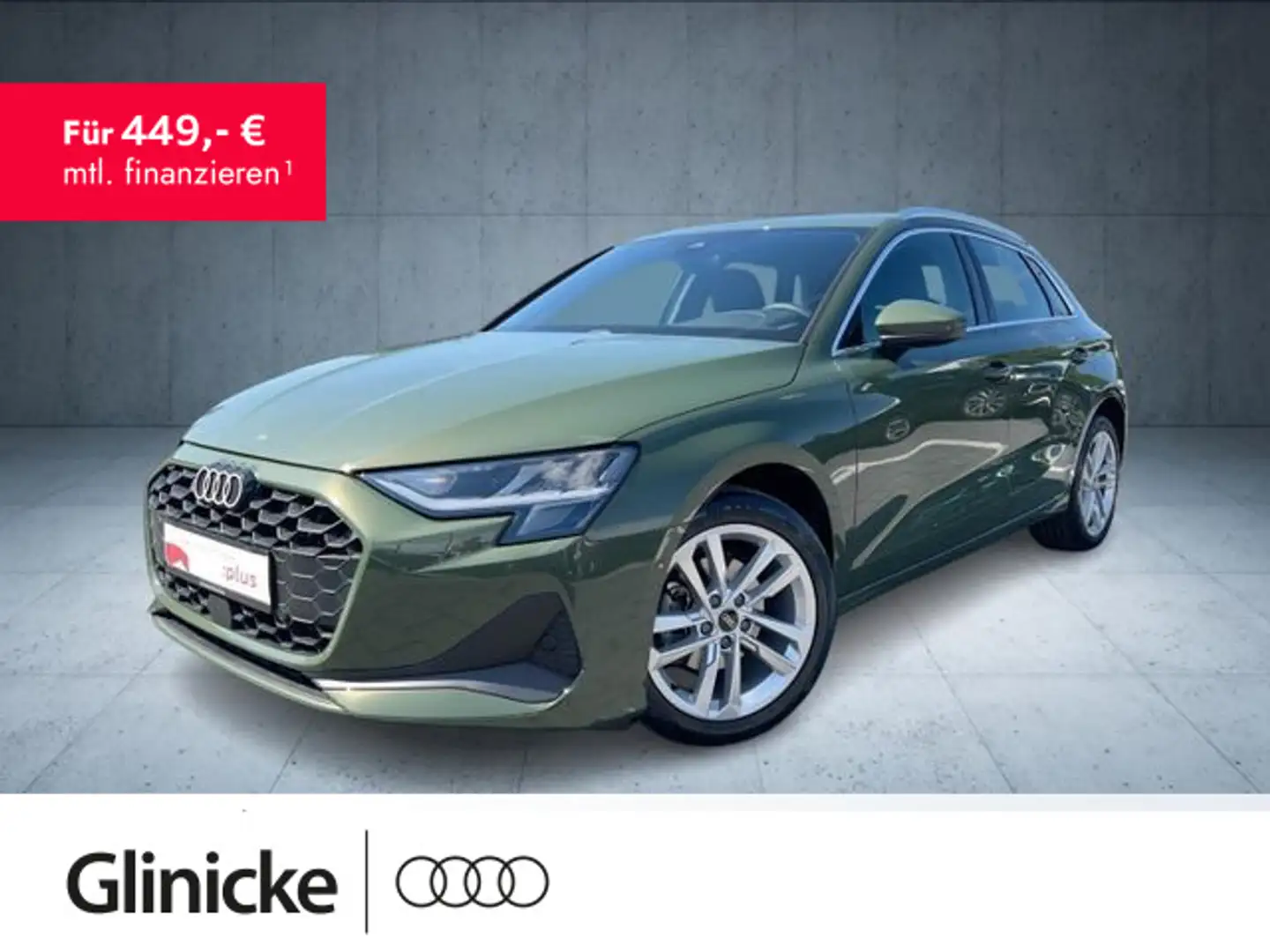 Audi A3 35 TFSI Nav/SHZ/PBox/ASI/sound/LED/ Grün - 1