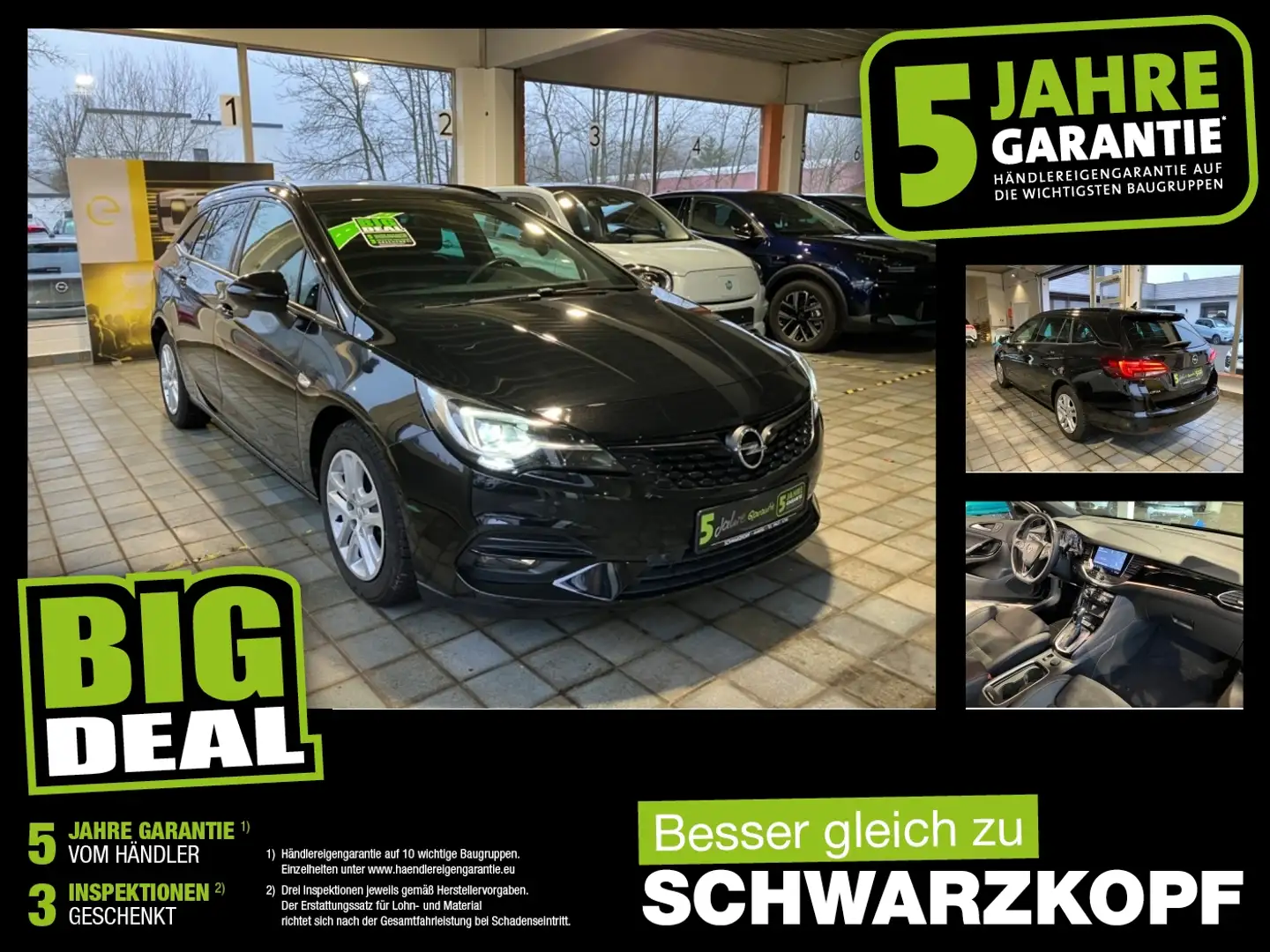 Opel Astra K ST 1.4T Navi,Rückfahrkamera,Sitzheizung Schwarz - 1