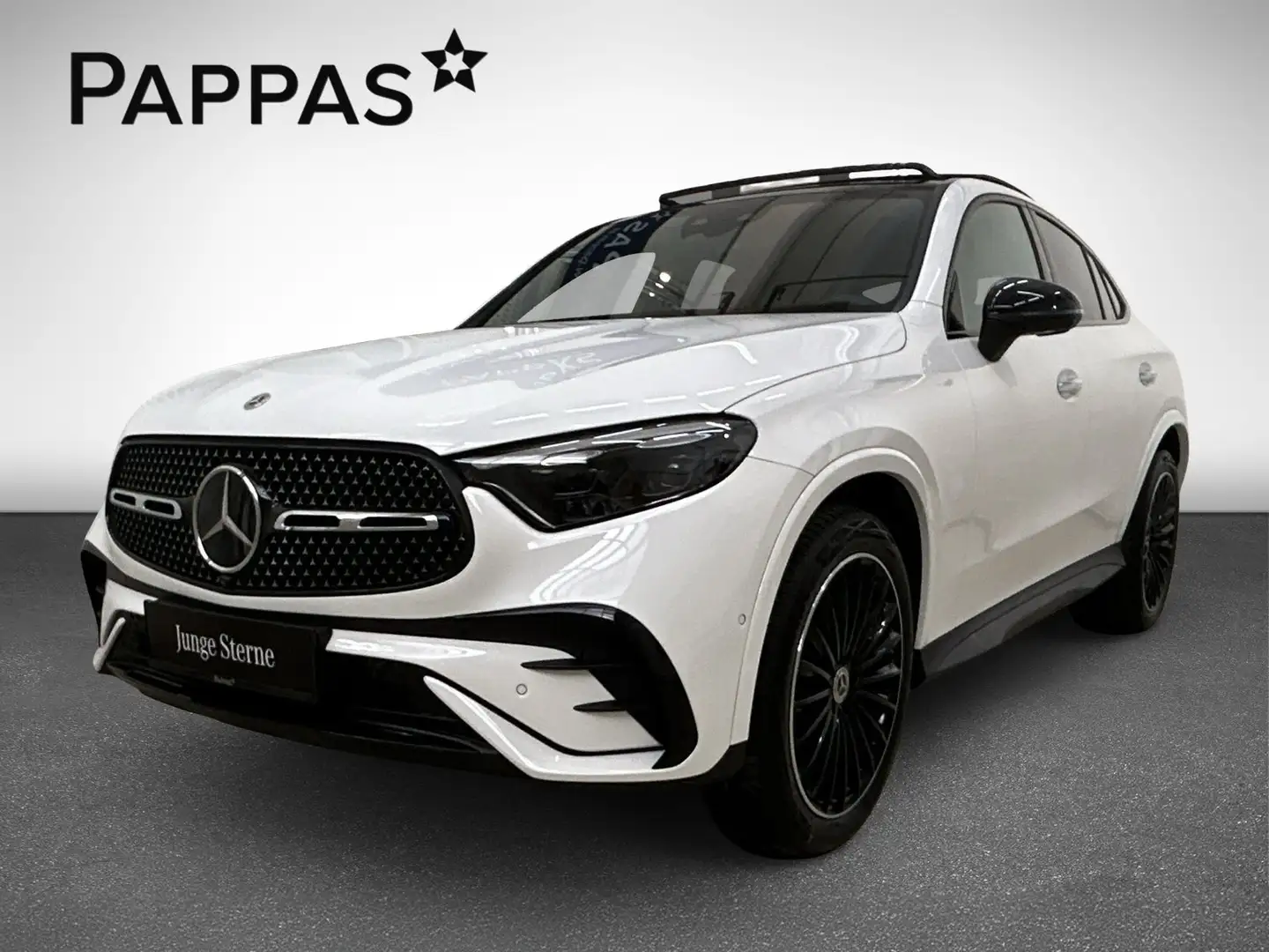 Mercedes-Benz GLC 450 d 4MATIC Coupé Totw LED Distr PTS  Pano Weiß - 2
