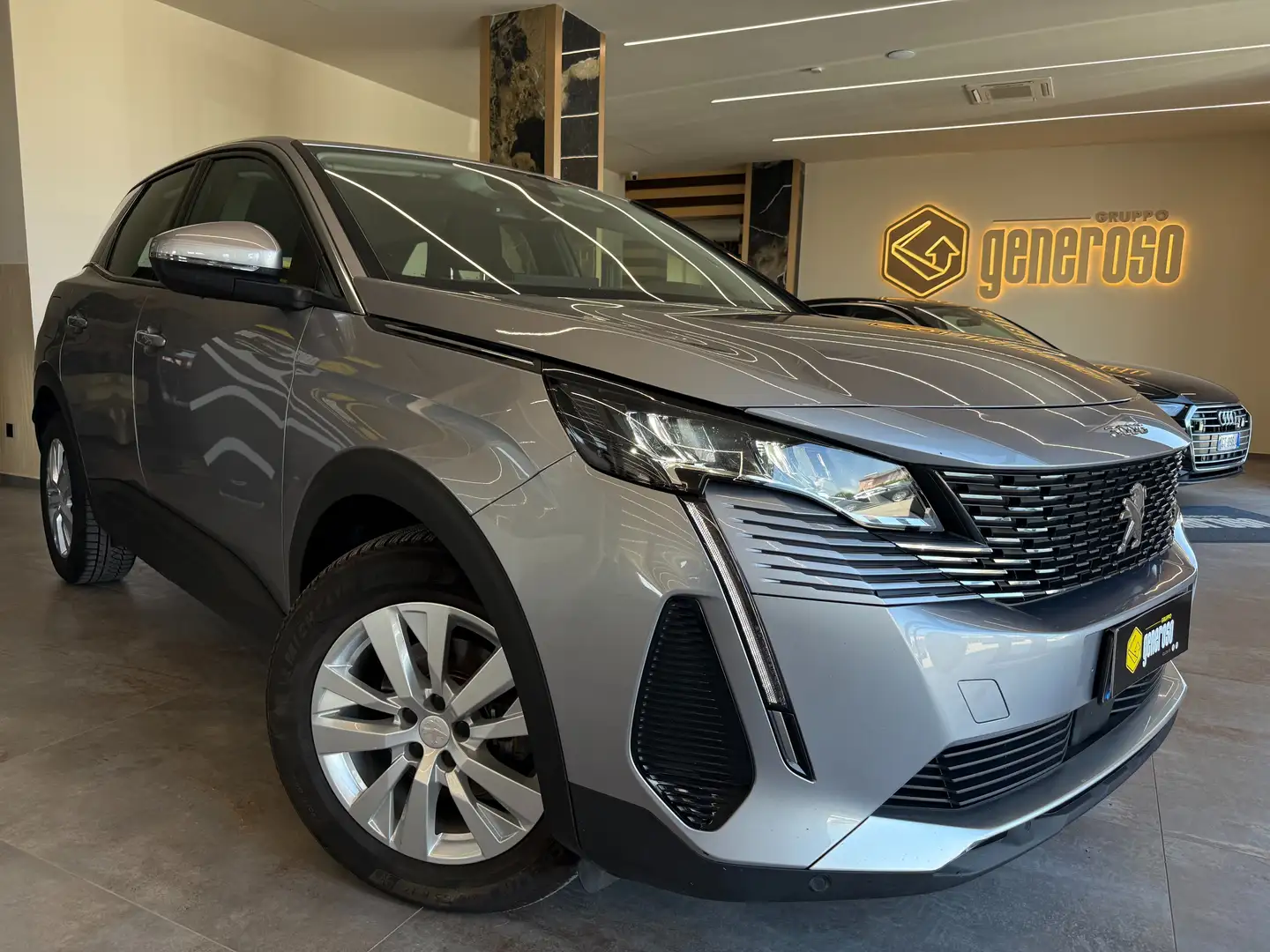 Peugeot 3008 3008 1.5 bluehdi Navi Paddle Auto Gris - 1