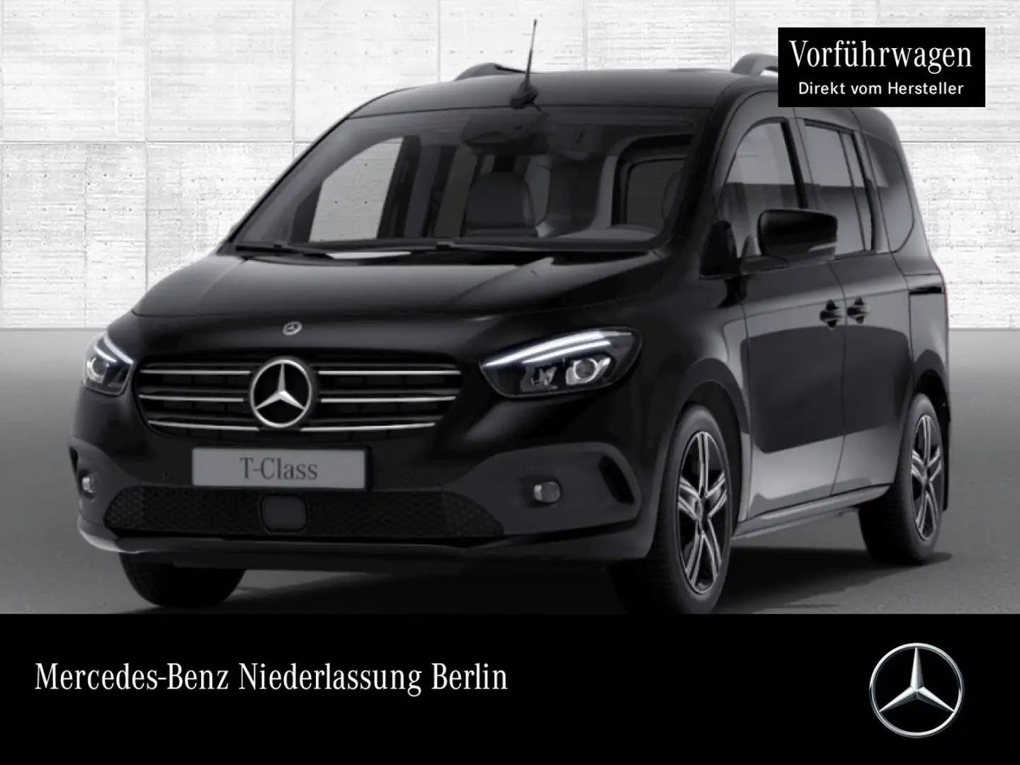 Mercedes-Benz T-Class T 180 EDITION+PROGRESSIVE+Klimaautom+Navi+PTS+DAB Schwarz - 1