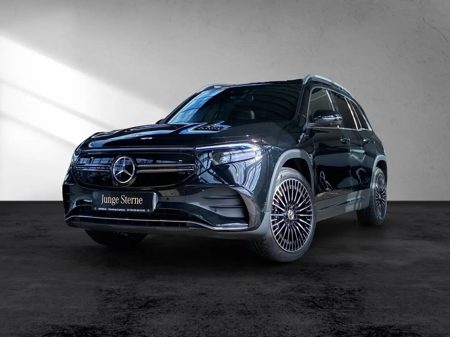 Mercedes-Benz EQB 350 EQB 350 4M AMG Line Fahrass-P. Pano 360° Head-Up Fekete - 2