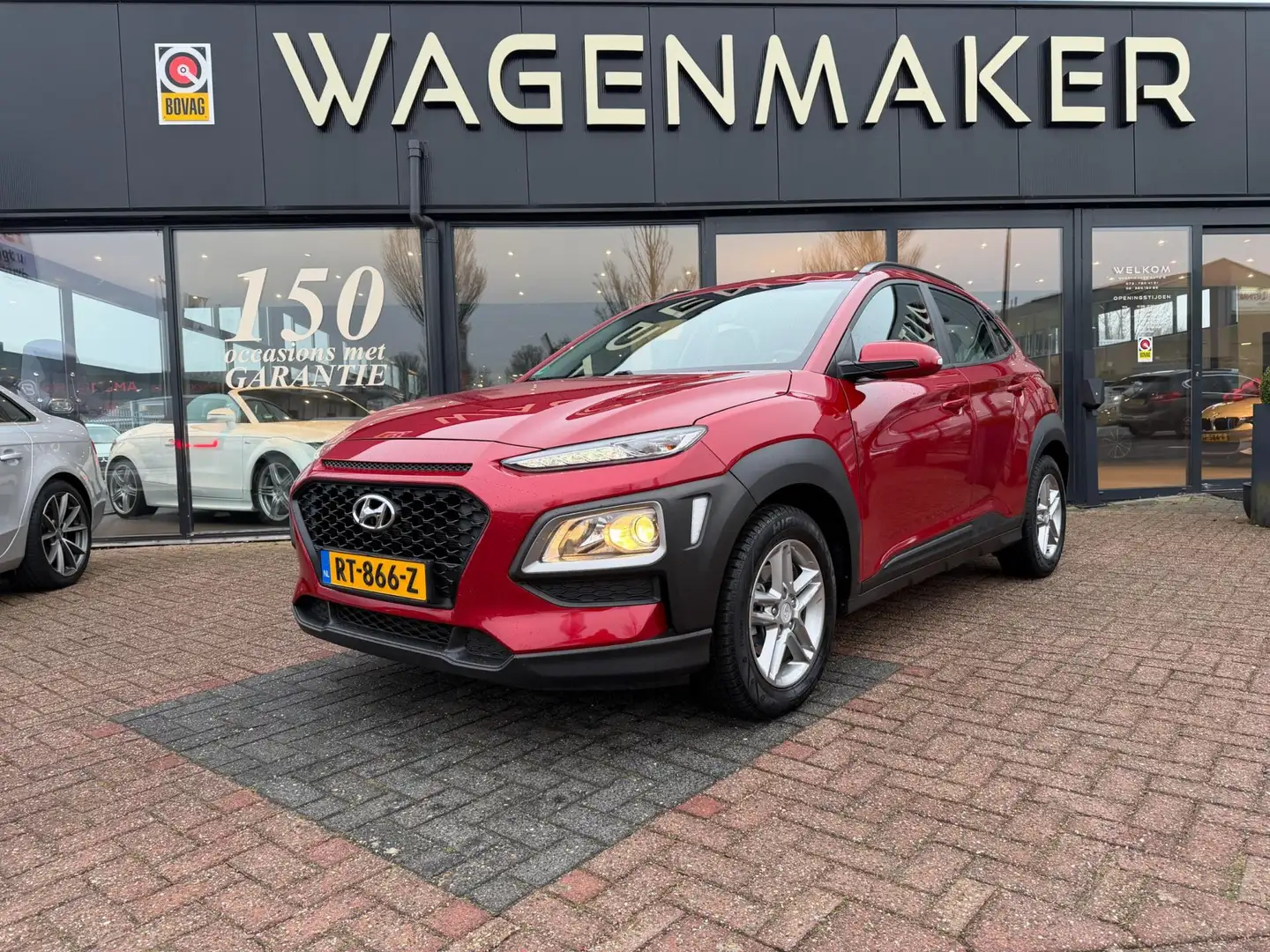 Hyundai KONA 1.0T Comfort Clima|Cruise|CARPLAY|Cam|GoedOH Rouge - 1