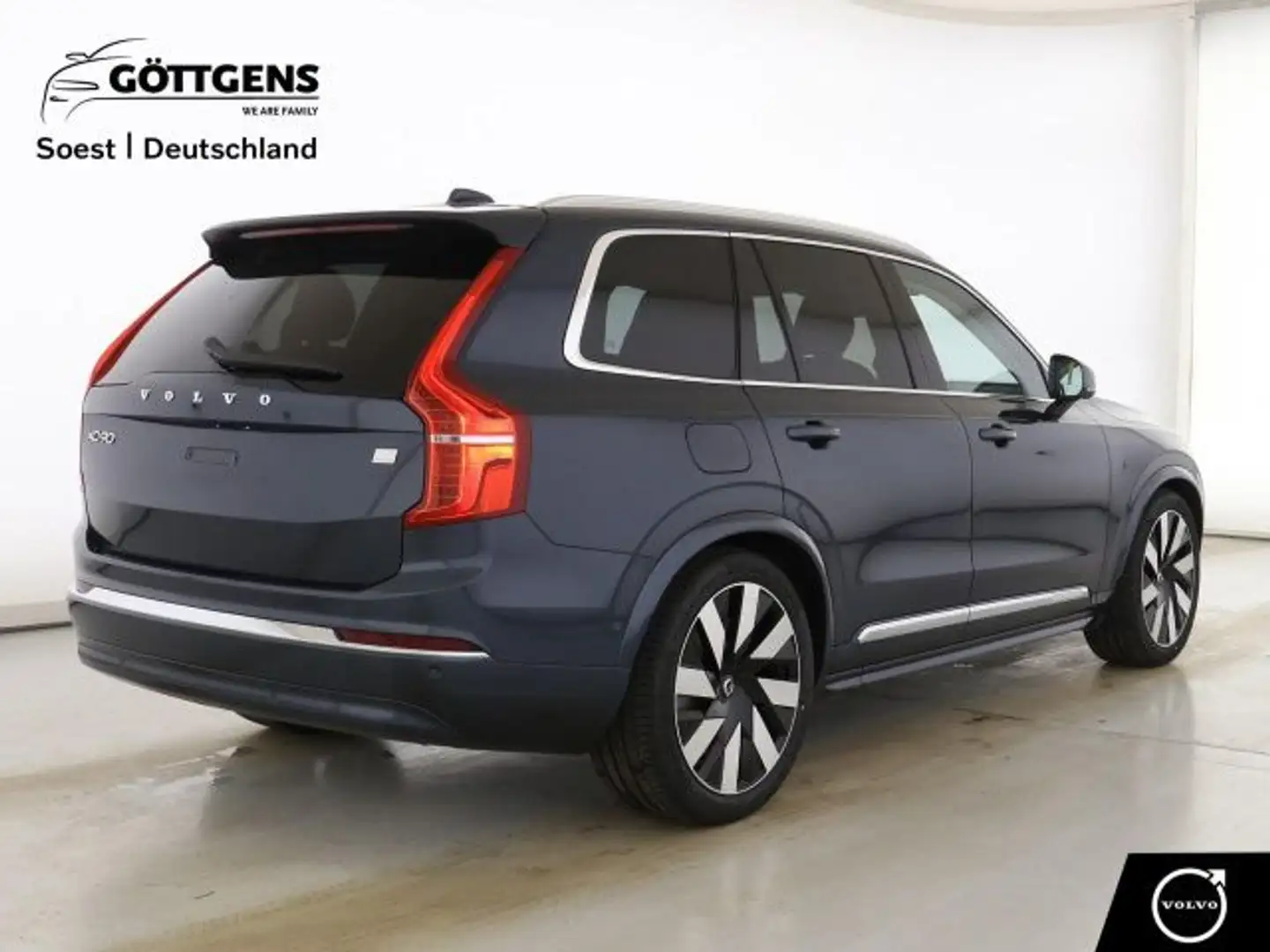 Volvo XC90 T8 AWD Plus Bright 7SIT PANO LUFT 360 CAM Bleu - 2